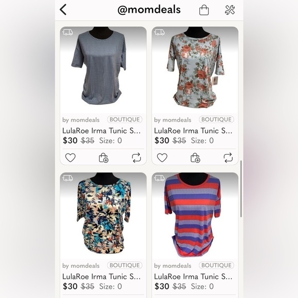 LulaRoe Irma Tunic Short Sleeve Sunflower Floral Yellow Red Blurred XXS-XS 00-0 - Picture 13 of 15